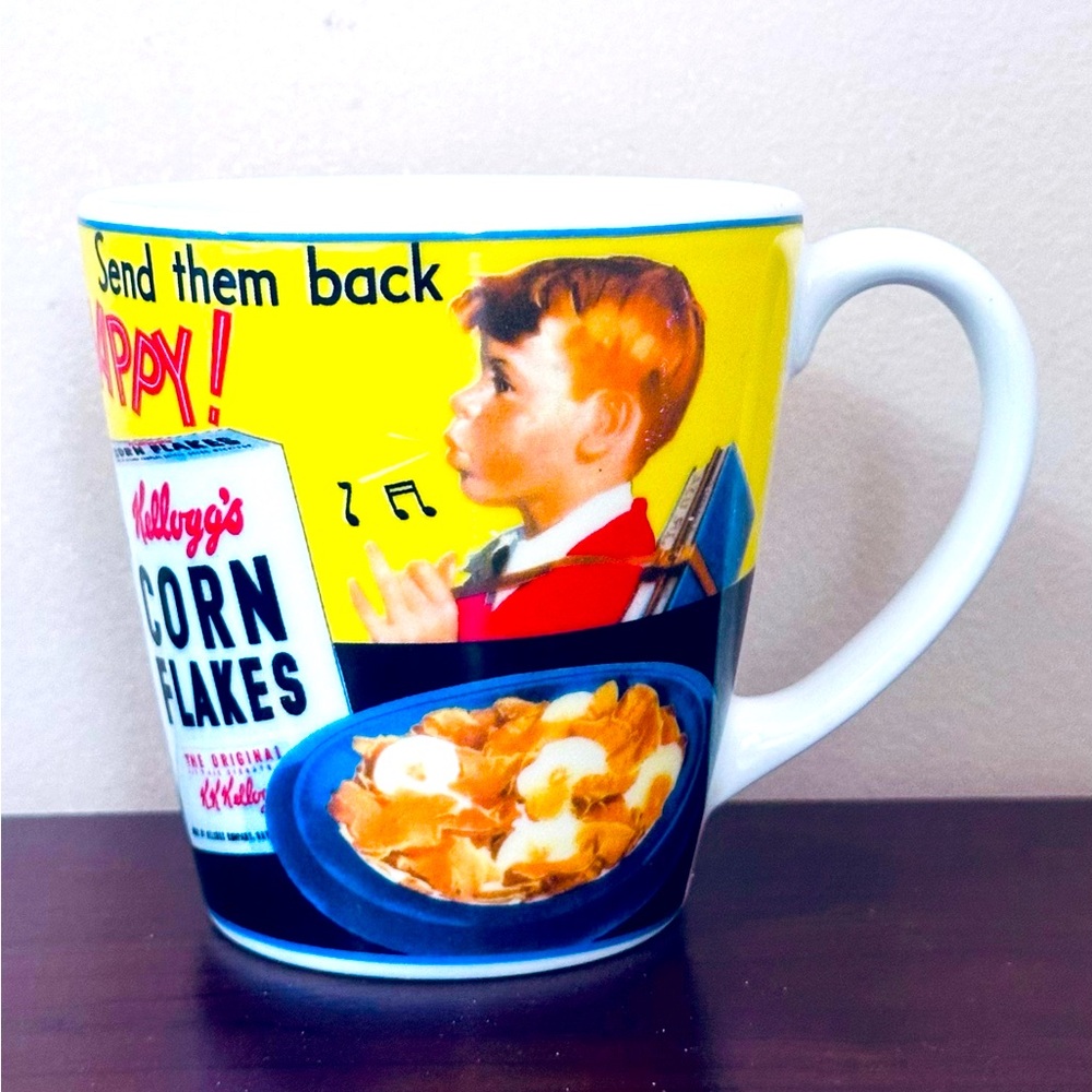 Vintage Kellogg's Mug Corn Flakes